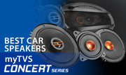 Upgrade to myTVS CONCERT Series Speakers for Club-like Sound in your Car