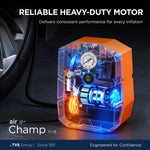 Load image into Gallery viewer, myTVS TI-15 Air Champ Analog Car Tyre Inflator | Portable &amp; Durable