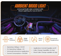 app-Controlled Car Ambient Light | T10