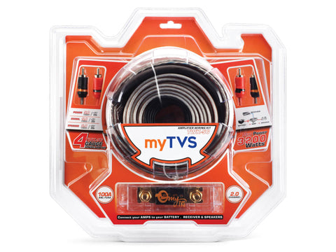 4-Gauge Amplifier Wiring Kit | TWK‑56‑4G