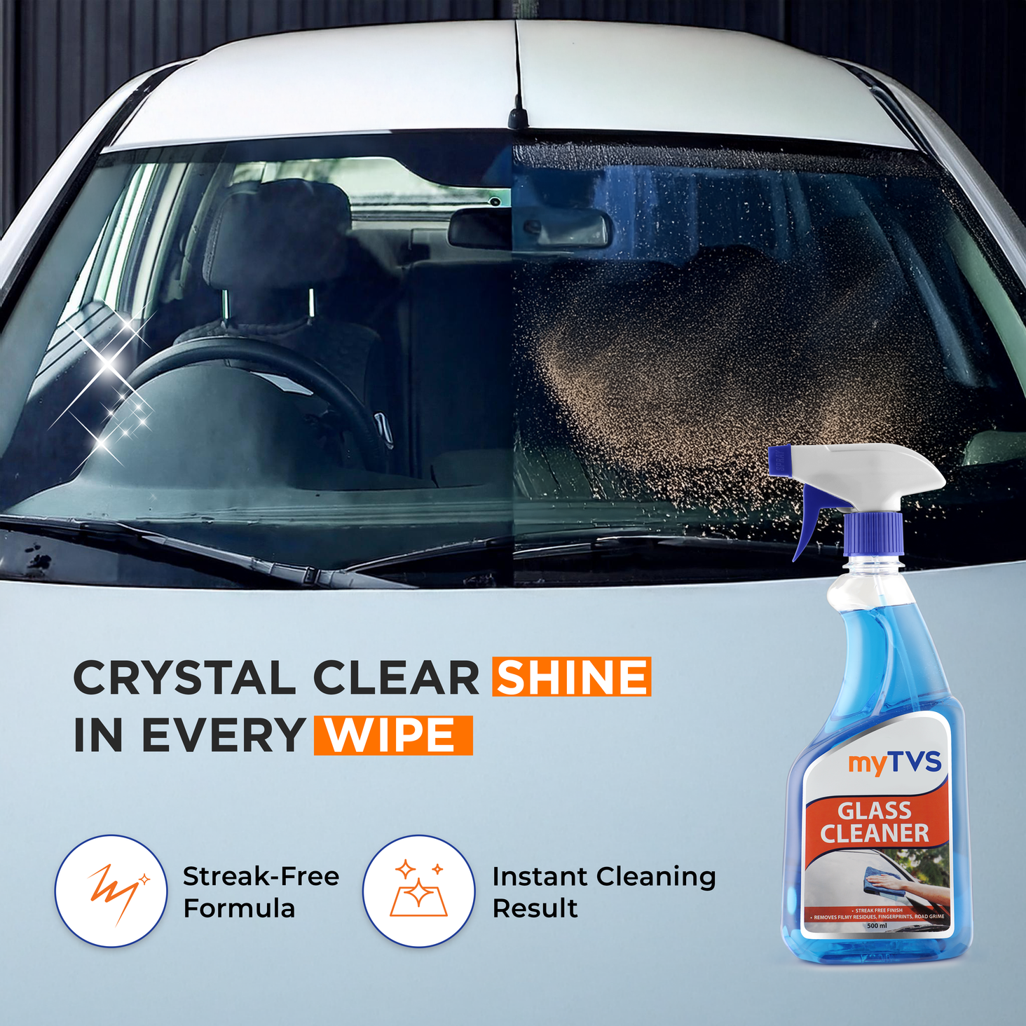 Car Glass Cleaner 500ml | CC‑GC1 — image 2