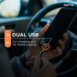 Load image into Gallery viewer, TMP-54 Dual USB Car MP3 Player
