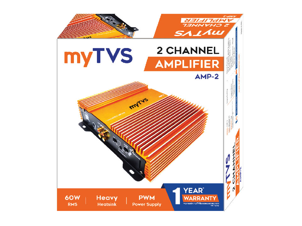 AMP-2 2 Channel MOSEFET Car Amplifier