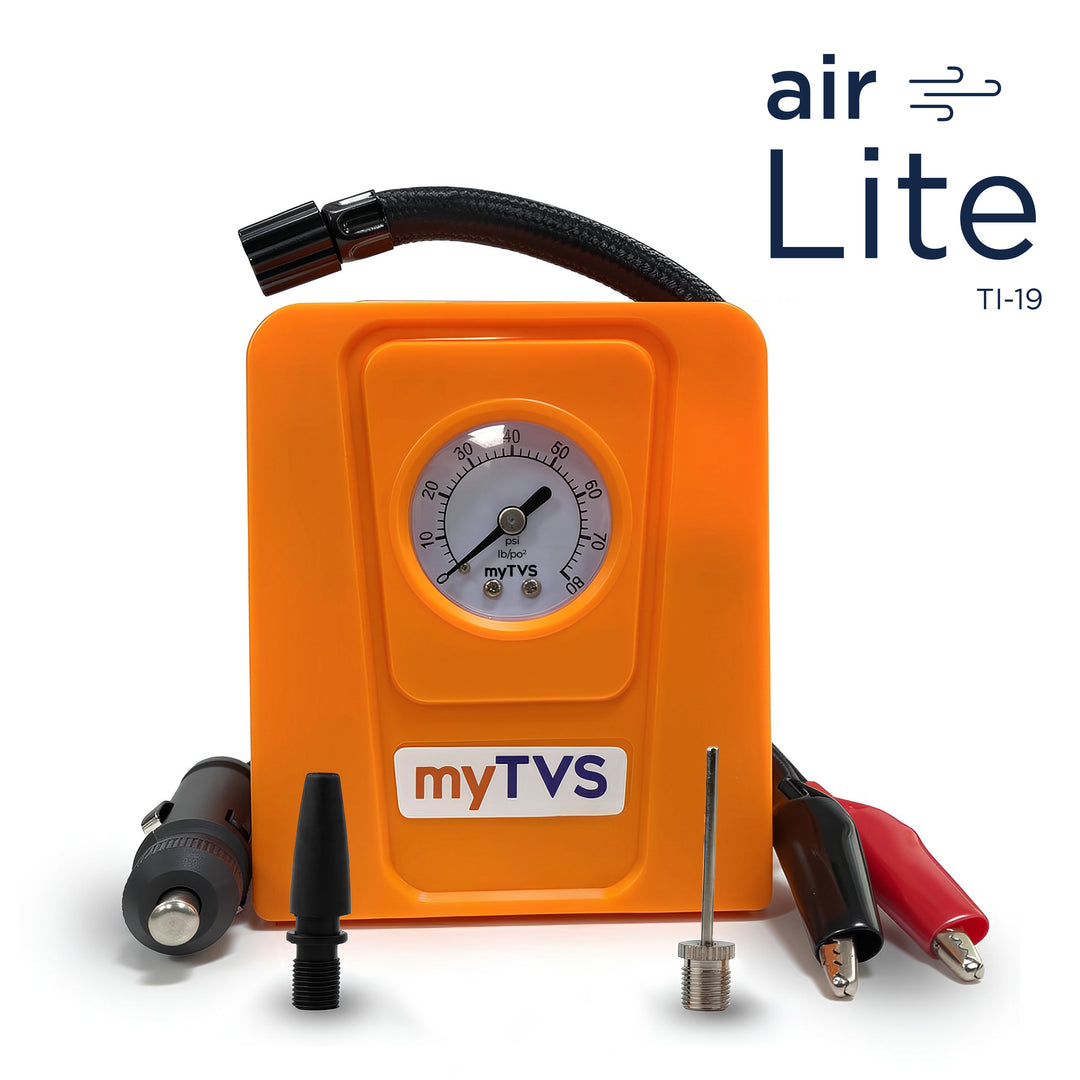 myTVS TI-19 air Lite 2-in1 Car & Bike Tyre Inflator
