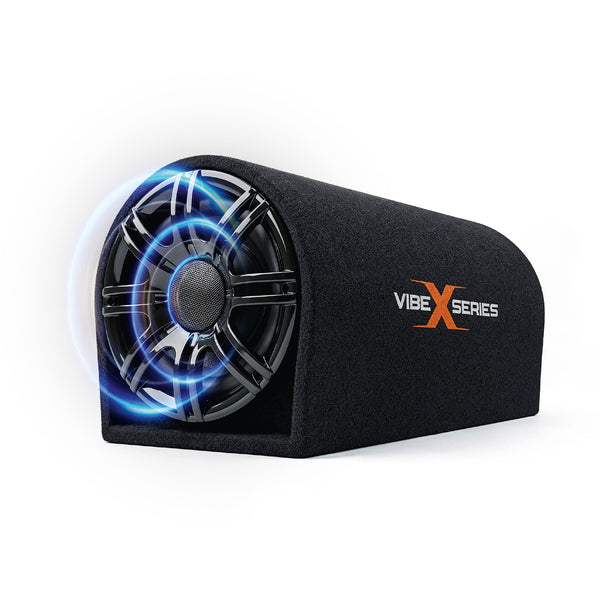 Vibe X 20.32 cm (8") D-Shape Active Bass Tube with built-in amplifier – VXBT-8D