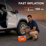 Load image into Gallery viewer, myTVS TI-18 X-Series Air Thunder Tyre Inflator Double Cylinder 150Psi