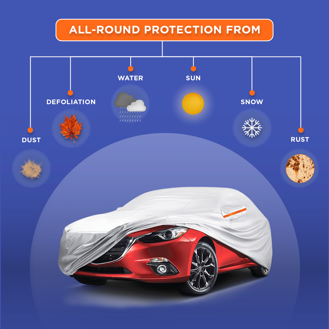 100% Waterproof Car Body Cover For Mahindra Marazoo