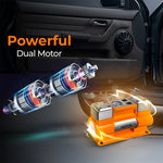 Load image into Gallery viewer, myTVS TI-18 X-Series Air Thunder Tyre Inflator Double Cylinder 150Psi
