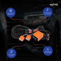 130/100W Headlight Relay Wiring Harness | LH‑130