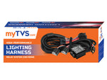Load image into Gallery viewer, LH-130 Headlamp Wiring Harness With Relay System (130/100W)

