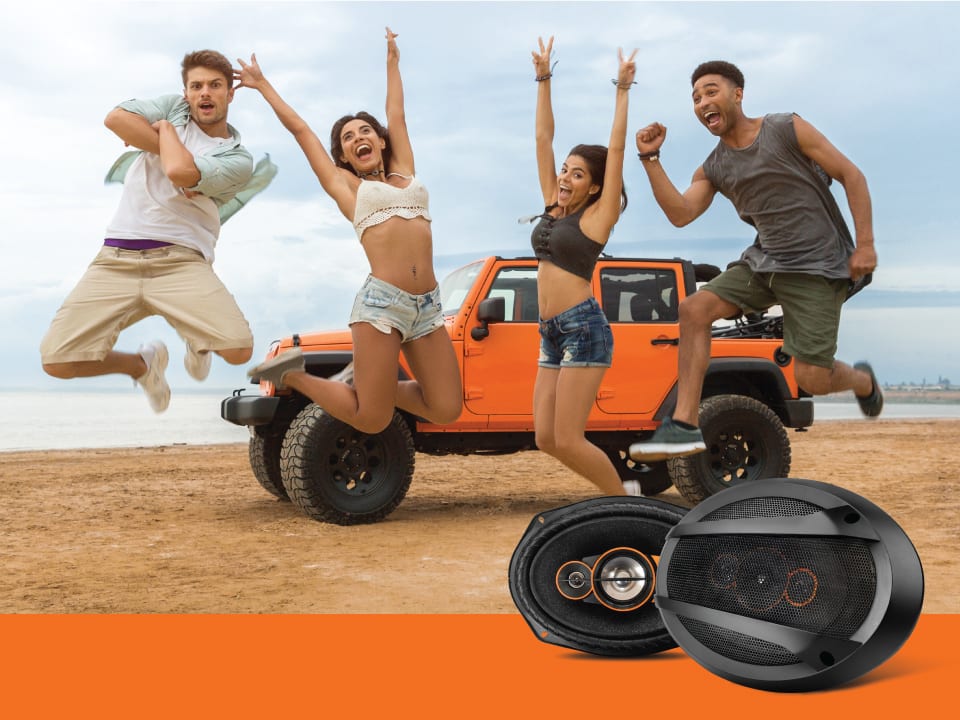 myTVS CSO691 6x 9 550W 4 Way Oval Speaker