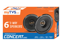 6-Inch 2-Way Car Speakers | CS2W61