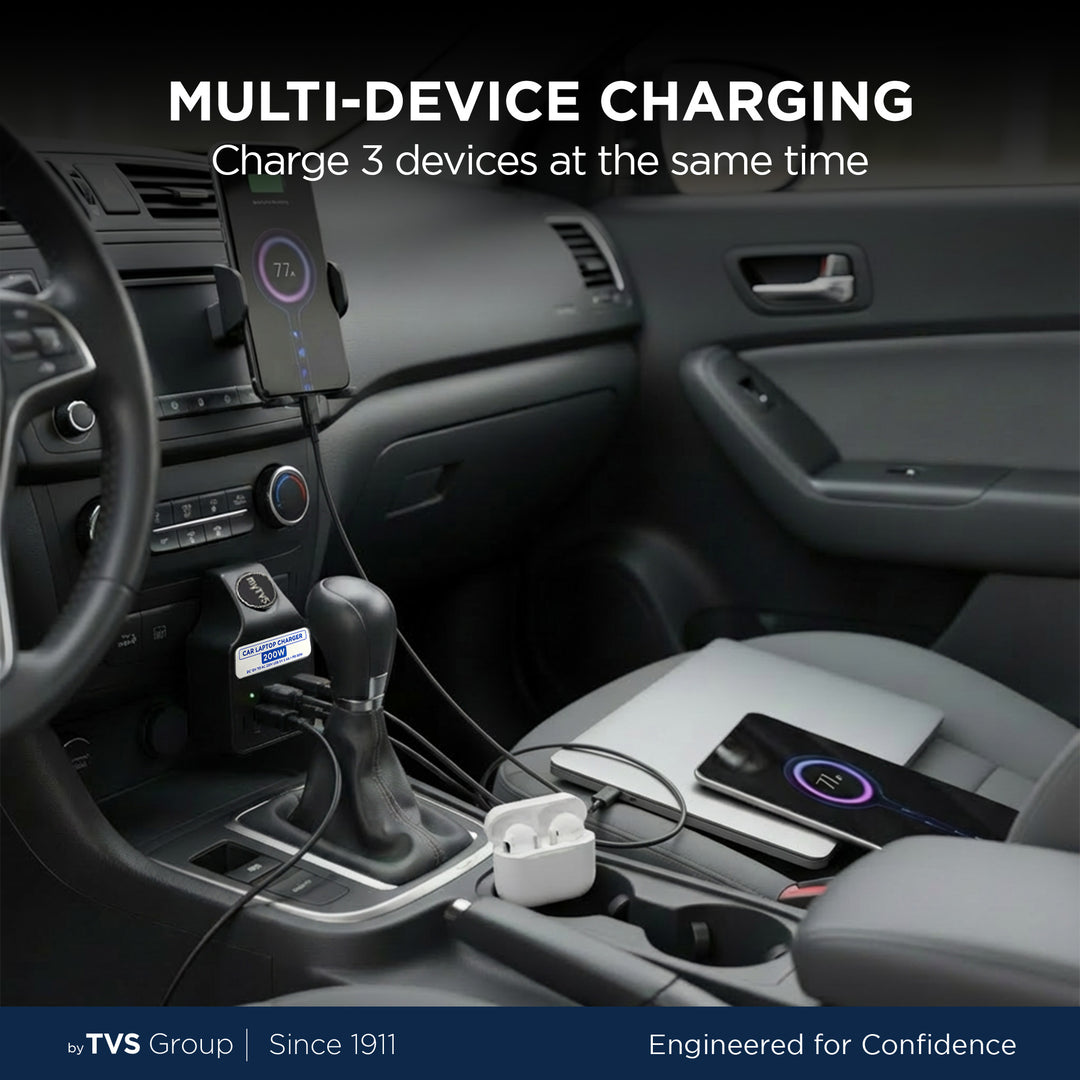 TLC-28B Laptop & Phone Charger Black