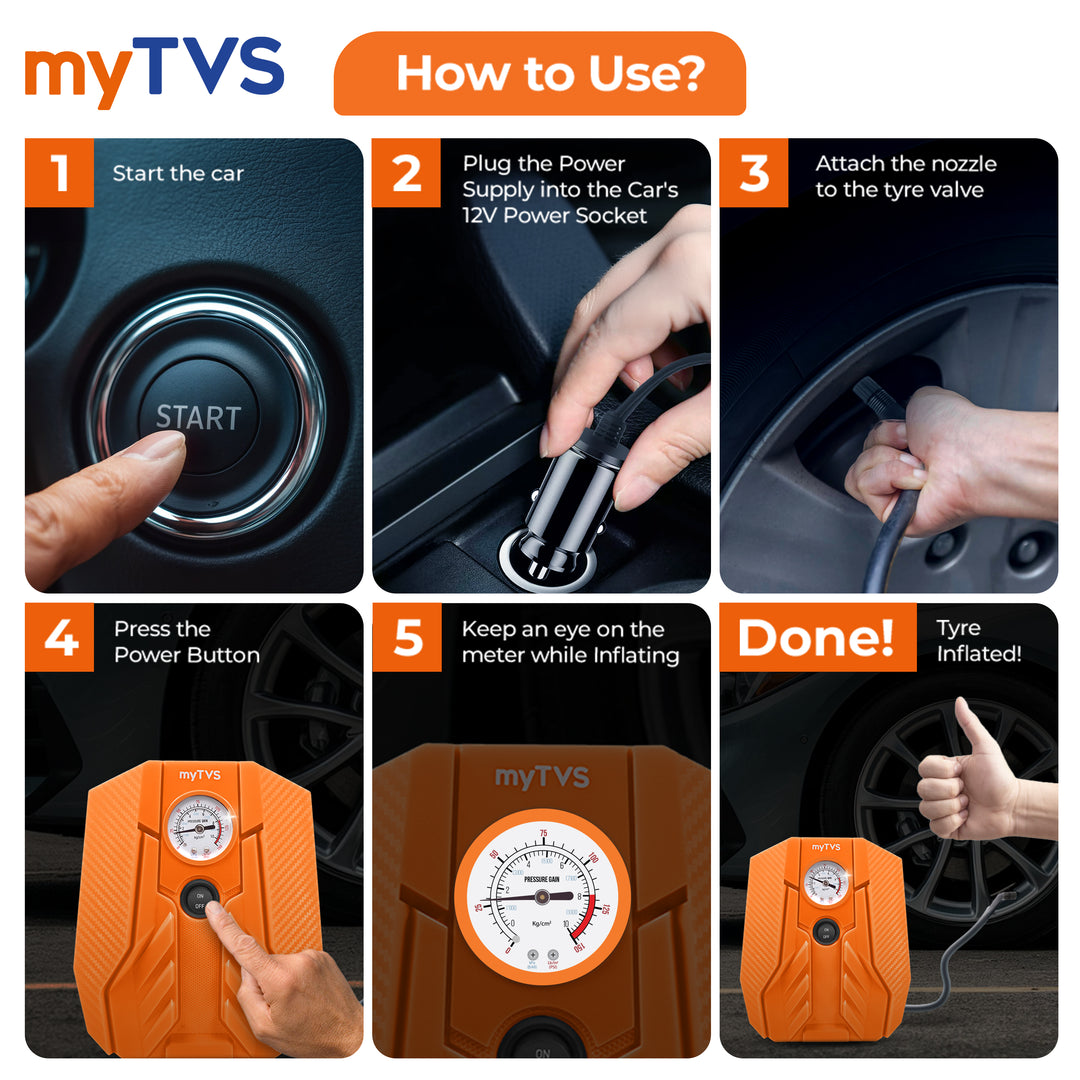 TI-15 Airchamp Car Tyre Inflator