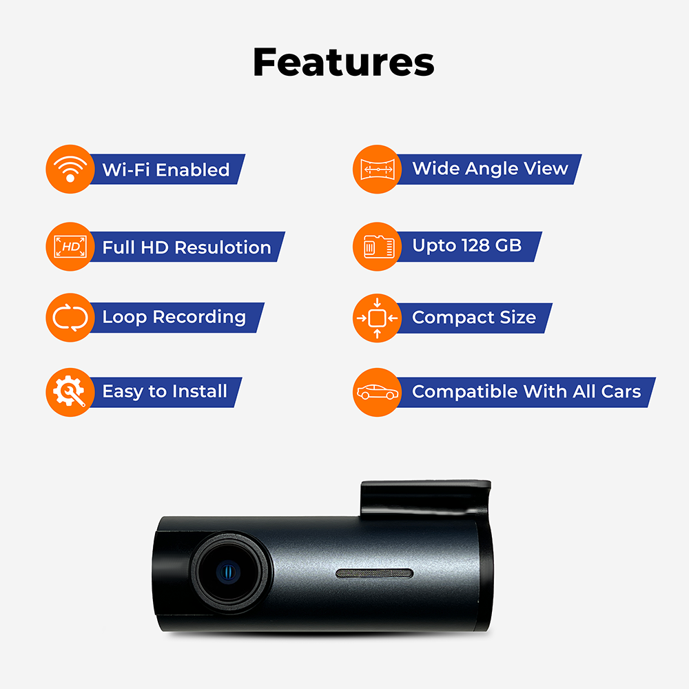 DVR-01 Dcam Lite Front DVR with Wi-Fi