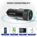 Load image into Gallery viewer, TMC-93 12-24V 38W Dual Output Charger with 3in1 Cable
