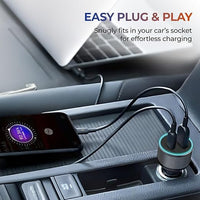 Dual-Port Car Charger + 3-in-1 Cable | TMC‑93