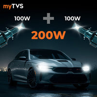 200W LED H27 Headlight Bulb | LED9