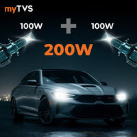 myTVS Hyperbeam Ultra 200W LED H4/H19 headlight bulb — view 4