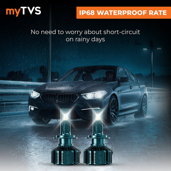 myTVS Hyperbeam Ultra 204W LED H7/H18 headlight bulb — view 7