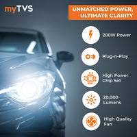 200W LED HB3 Headlight Bulb | LED9