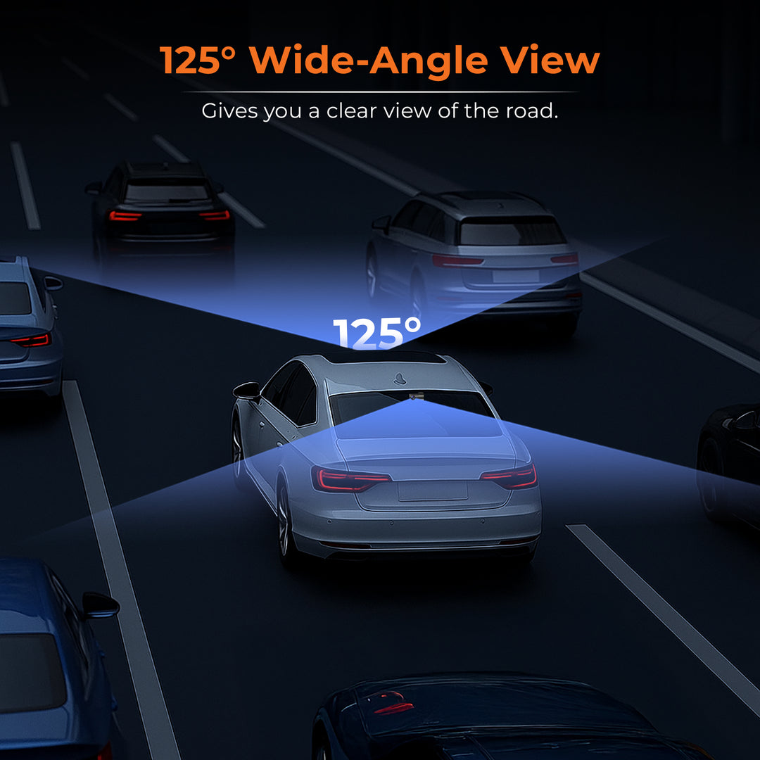 DVR-04 Dashcam Pro Plus 4K Front Rear DVR with Wi-Fi