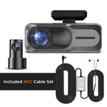 Load image into Gallery viewer, DVR-04 Dashcam Pro Plus 4K Front Rear DVR with Wi-Fi
