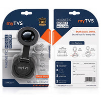 myTVS MH-4 magnetic car mobile holder pack, front and back