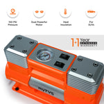 Load image into Gallery viewer, myTVS TI-18 X-Series Air Thunder Tyre Inflator Double Cylinder 150Psi