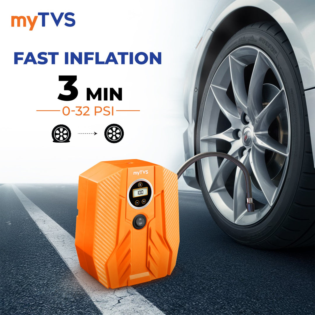 TI-16 Airchamp Digital Auto Stop Car Tyre Inflator