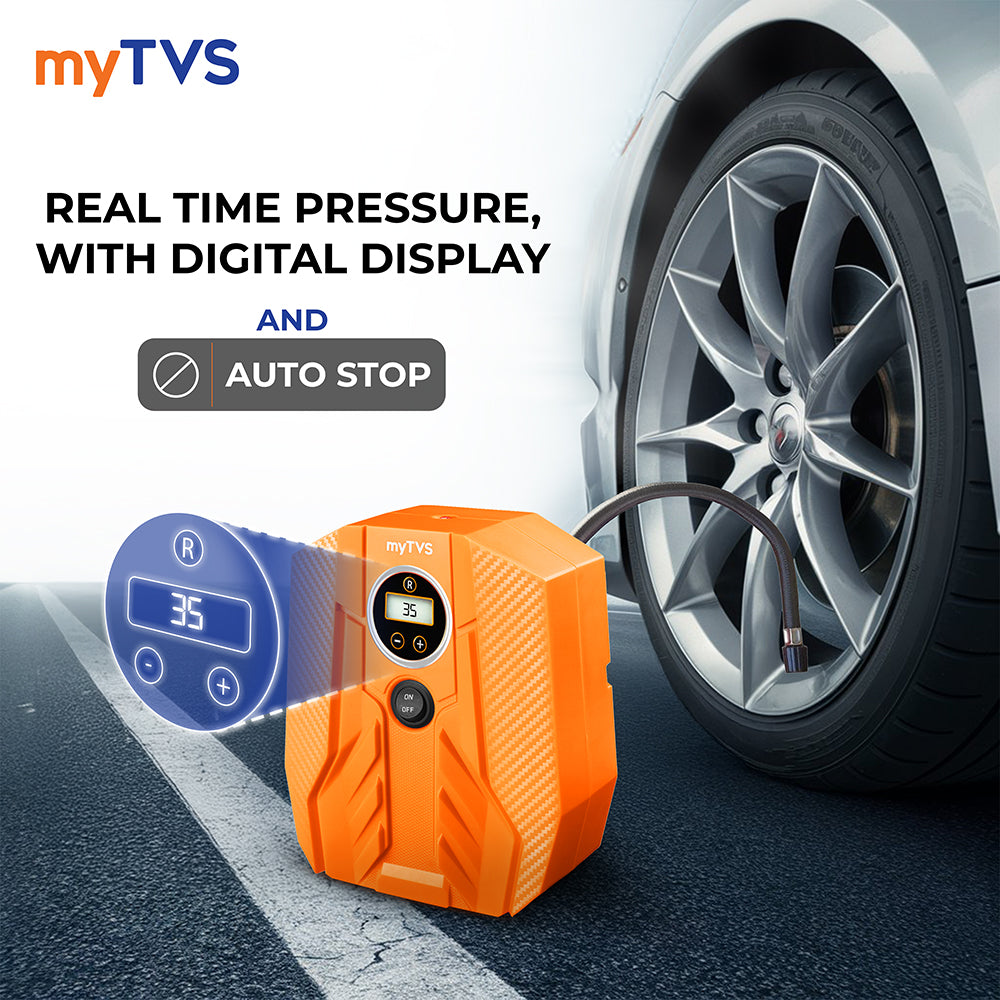 TI-16 Airchamp Digital Auto Stop Car Tyre Inflator
