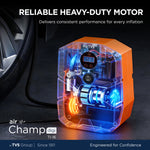 Load image into Gallery viewer, myTVS TI-16 Air Champ Digi Tyre Inflator for Car with Digital Auto-Stop