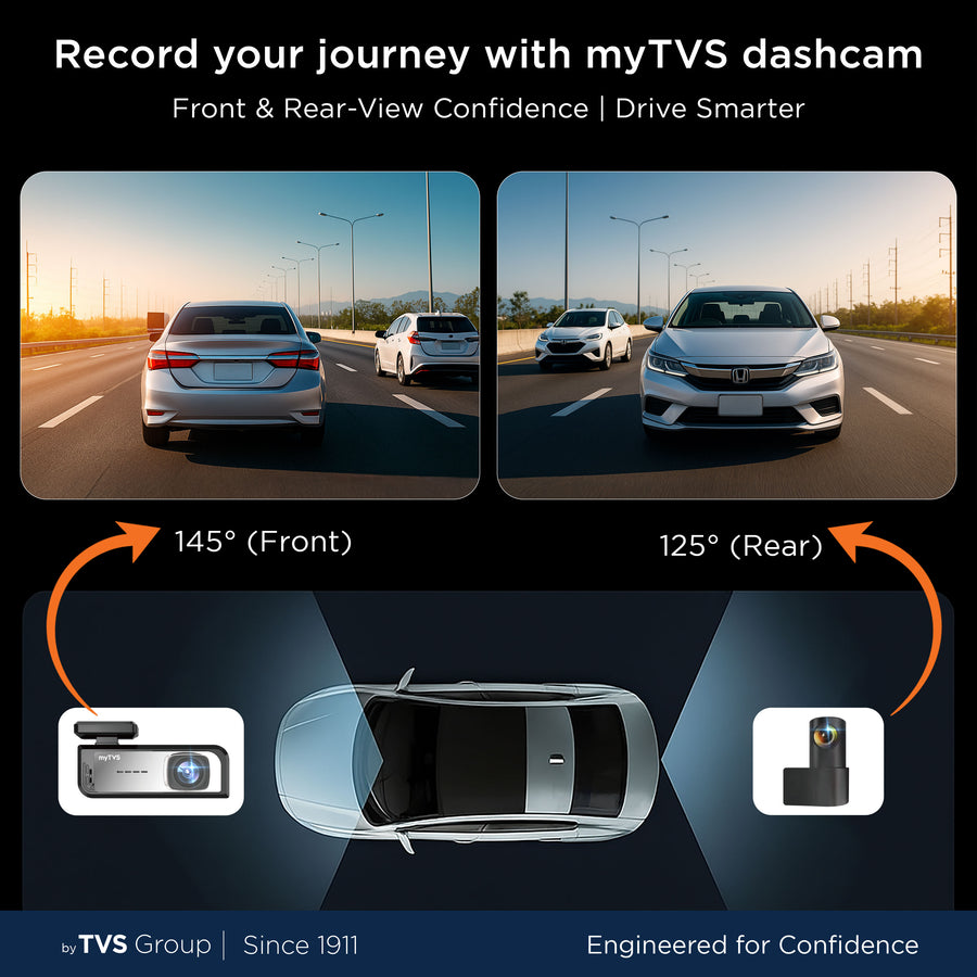 Front & Rear Dashcam | DVR‑02