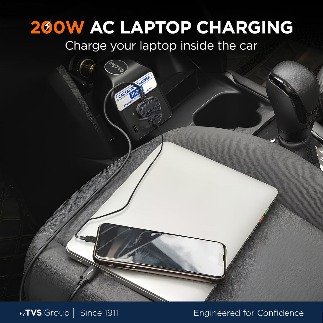 TLC-28B Laptop & Phone Charger Black