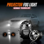 Load image into Gallery viewer, MPLFL - 04 myTVS Projector Fog Light 110W 3 inch with one eye lens