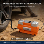 Load image into Gallery viewer, myTVS TI-18 air Monster Dual Cylinder Tyre Inflator (150 Psi)