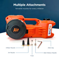 2-in-1 Electric Jack & Tyre Inflator | TJ‑66