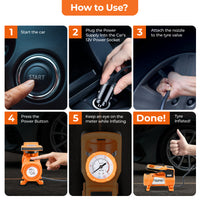 air-Jet Heavy-Duty Tyre Inflator | TI‑7