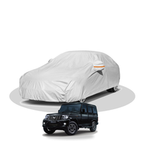100% Waterproof Car Body Cover for Mahindra Bolero - shown fitting the Mahindra Bolero