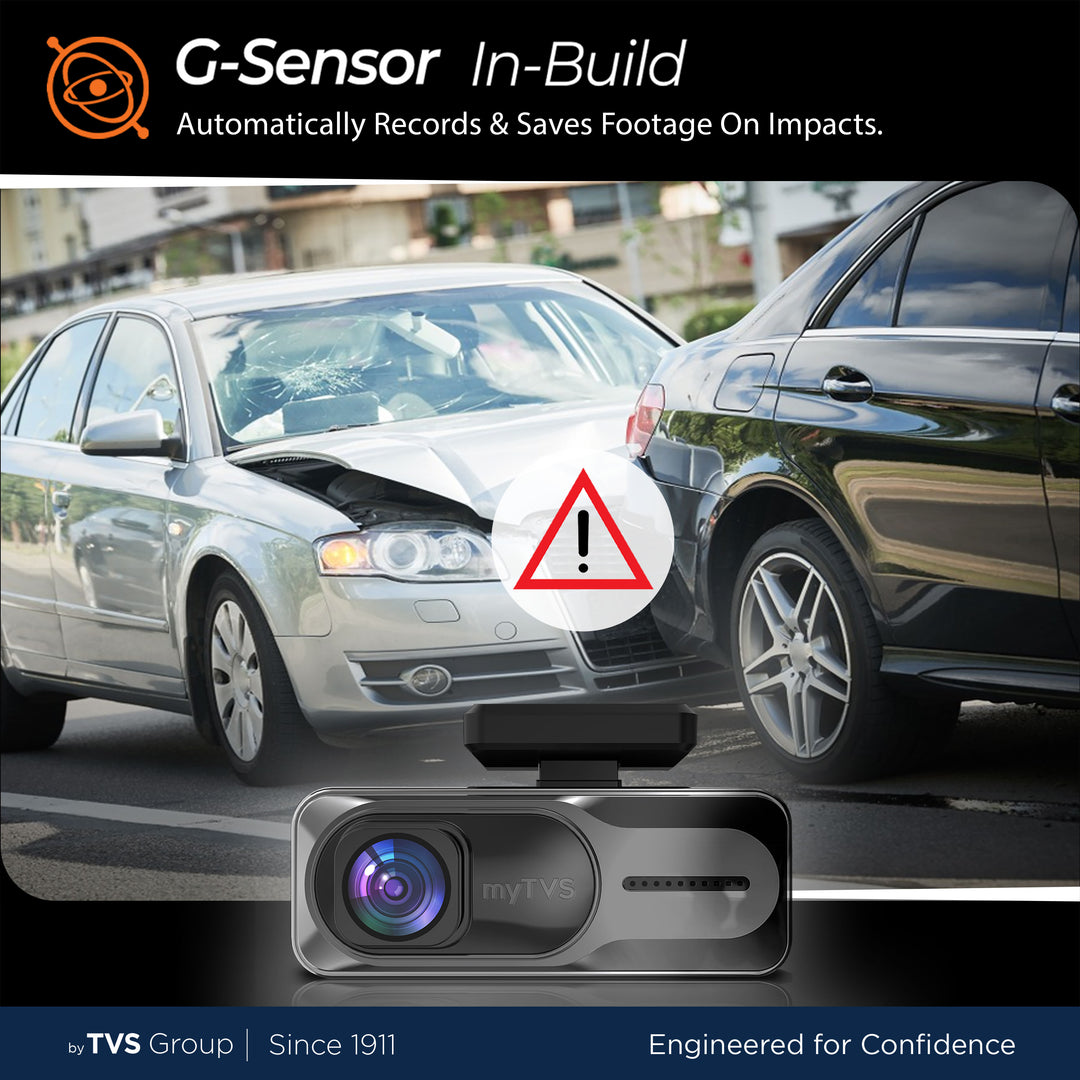 DVR-04 Dashcam Pro Plus 4K Front Rear DVR with Wi-Fi