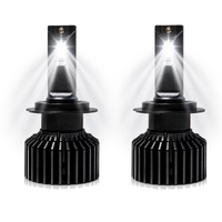 myTVS Hawk Eye Plus 152W LED8 headlight — black heatsink body