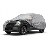 myTVS Waterproof Car Body Cover for Kia Sonet — fitted on car