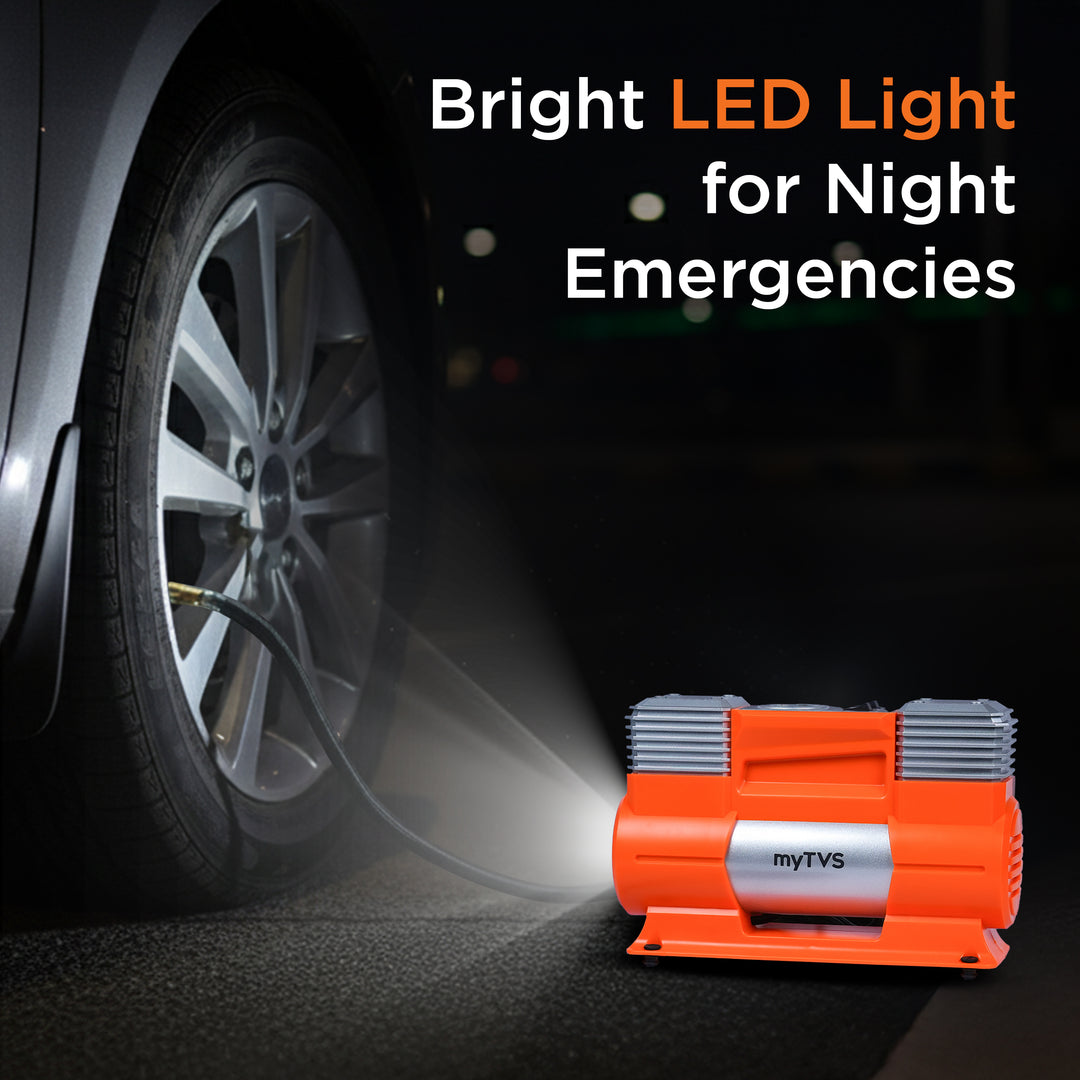 myTVS TI-18 X-Series Air Thunder Tyre Inflator Double Cylinder 150Psi