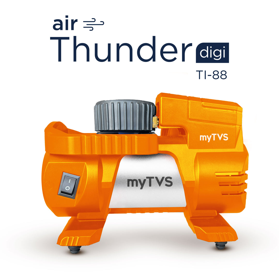 myTVS TI-88 Air Thunder Digi | Digital Heavy Duty Tyre Inflator