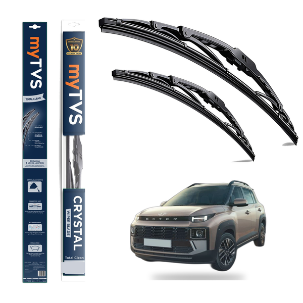 myTVS Metal Wiper Blades for Hyundai Exter