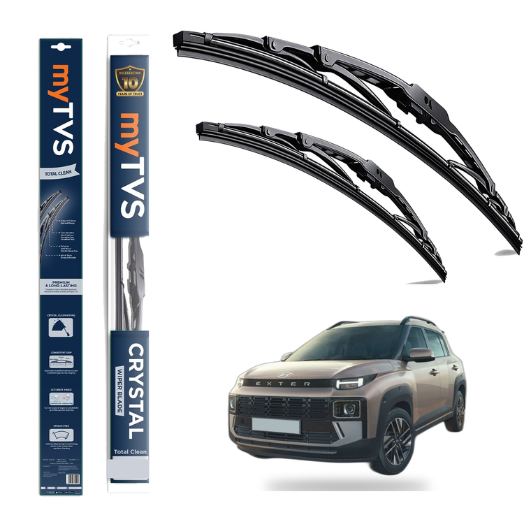 Crystal Wiper Blades for Hyundai Exter 24" x 16"