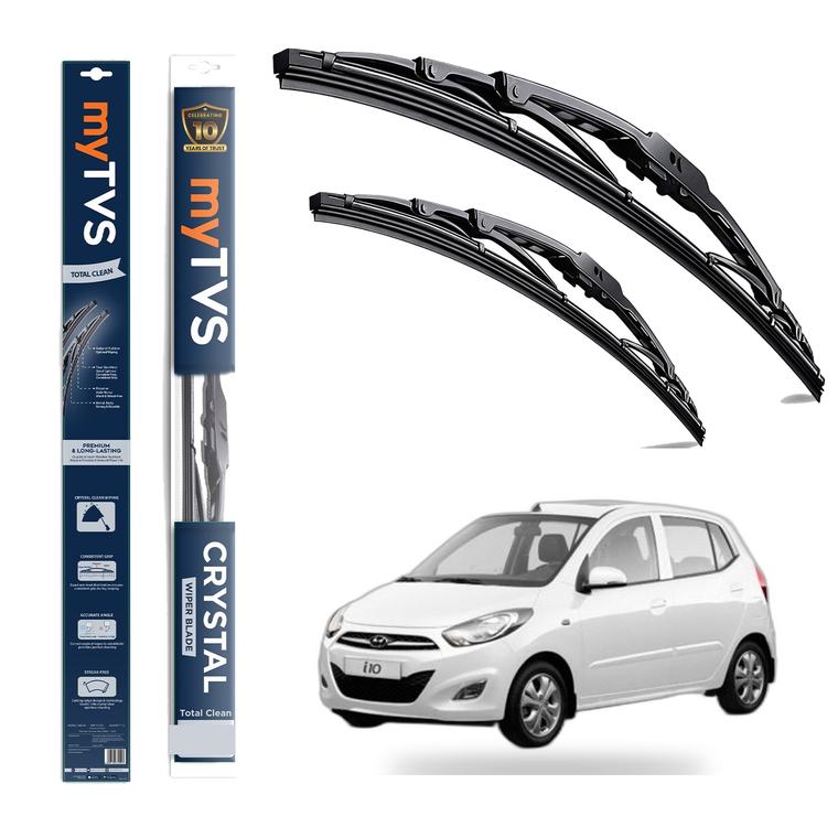 Frameless Wiper Blades for Hyundai i10 (22 x 16)