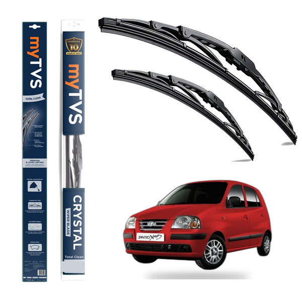 myTVS Metal Wiper Blades for Hyundai Santro Xing