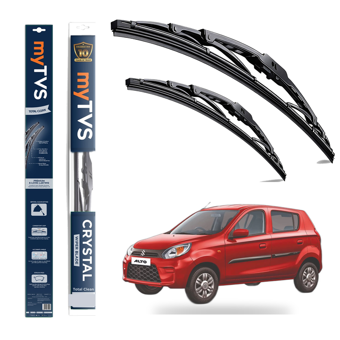 Metal Wiper Blades for Maruti Alto 800 Old (18 x 16)