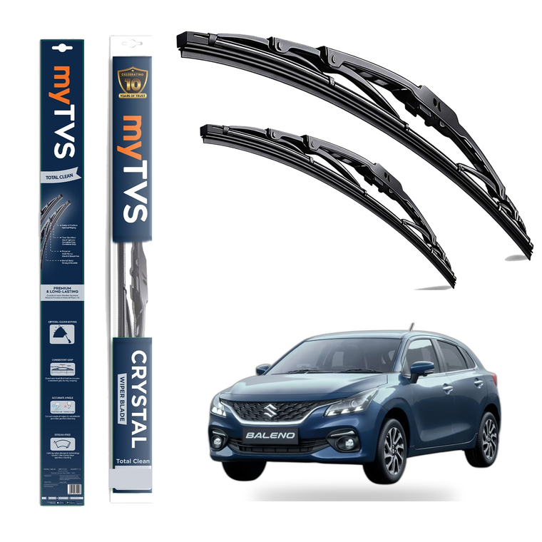 Crystal Wiper Blades for Maruti Beleno New (21 x 19)